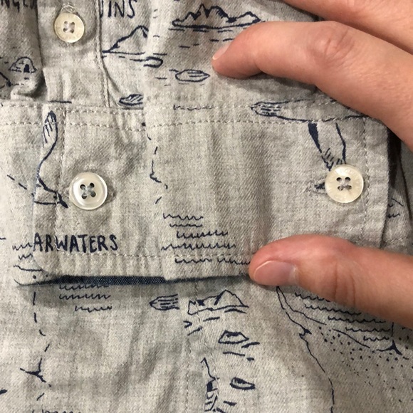 Mini Boden Button Up - Picture 3 of 3